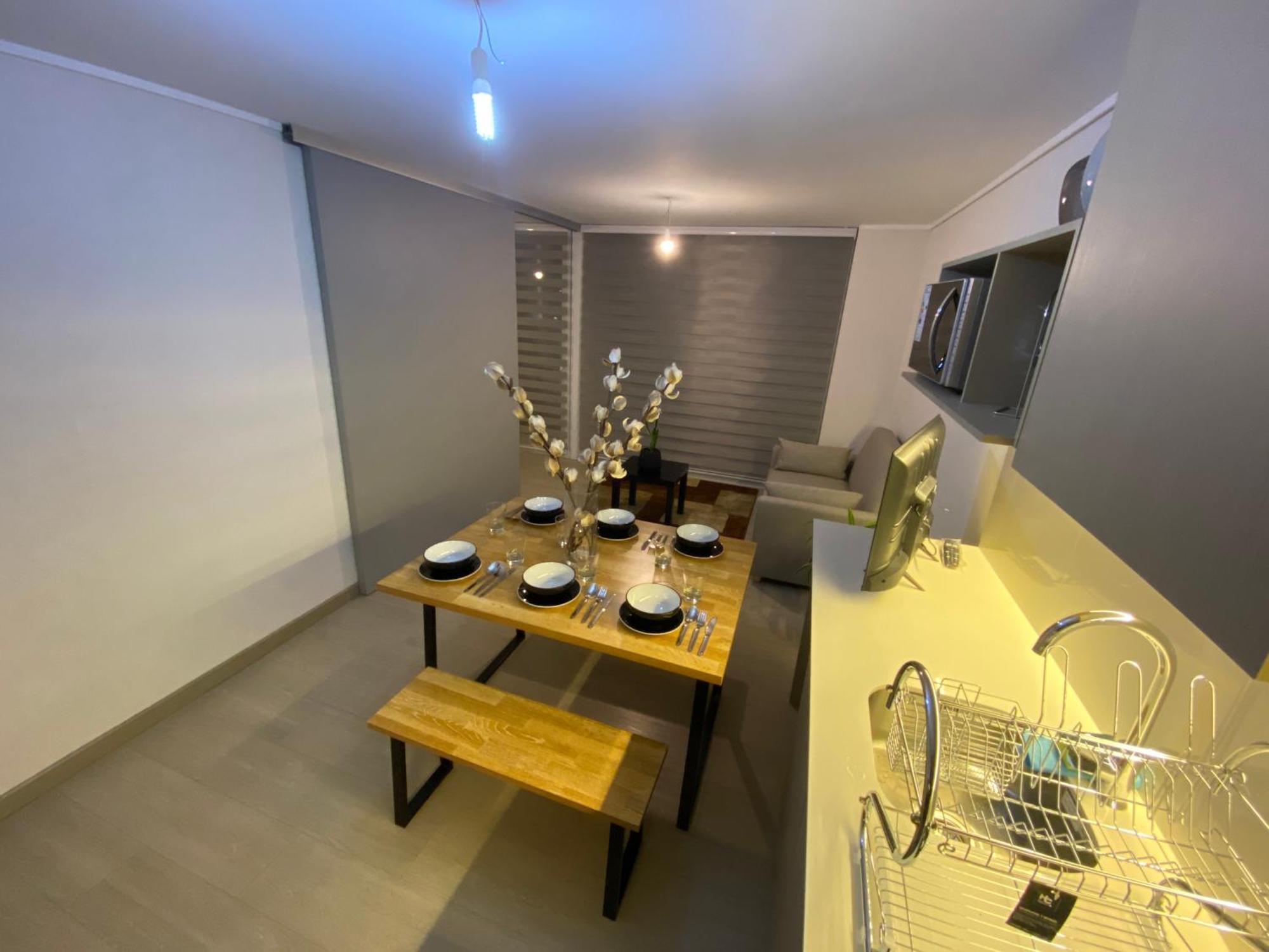 Hermoso Y Moderno Departamento, Nuevo, A Pasos De La Quinta Vergara, Cercano A Mejores Atractivos De Vina Del Mar, Con Maravillosa Vista Apartamento