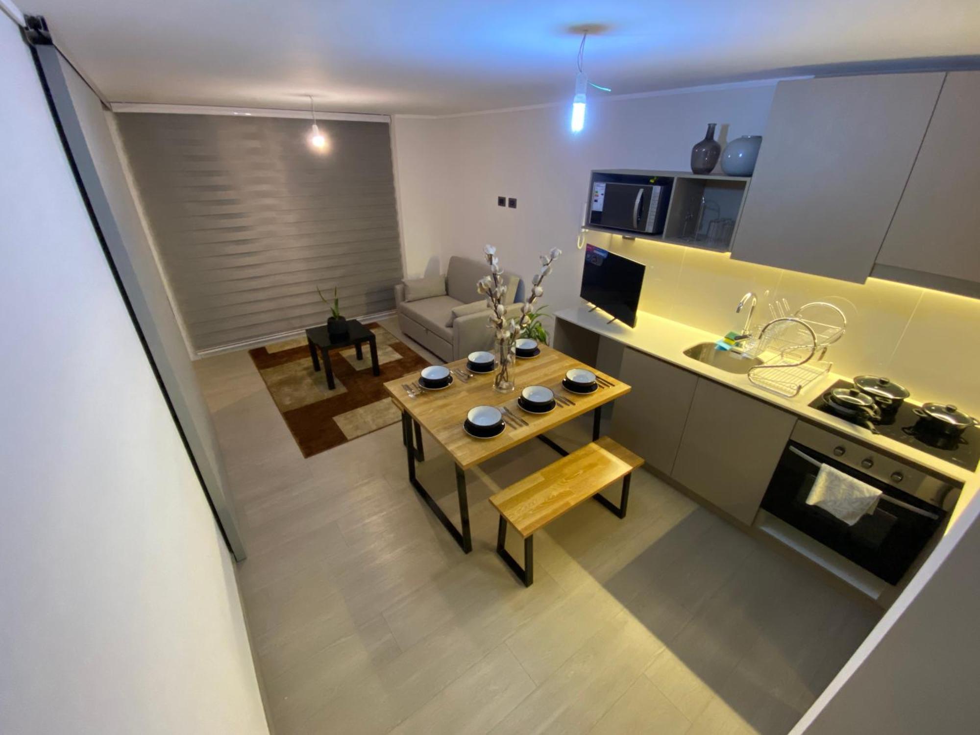 Hermoso Y Moderno Departamento, Nuevo, A Pasos De La Quinta Vergara, Cercano A Mejores Atractivos De Vina Del Mar, Con Maravillosa Vista Apartamento