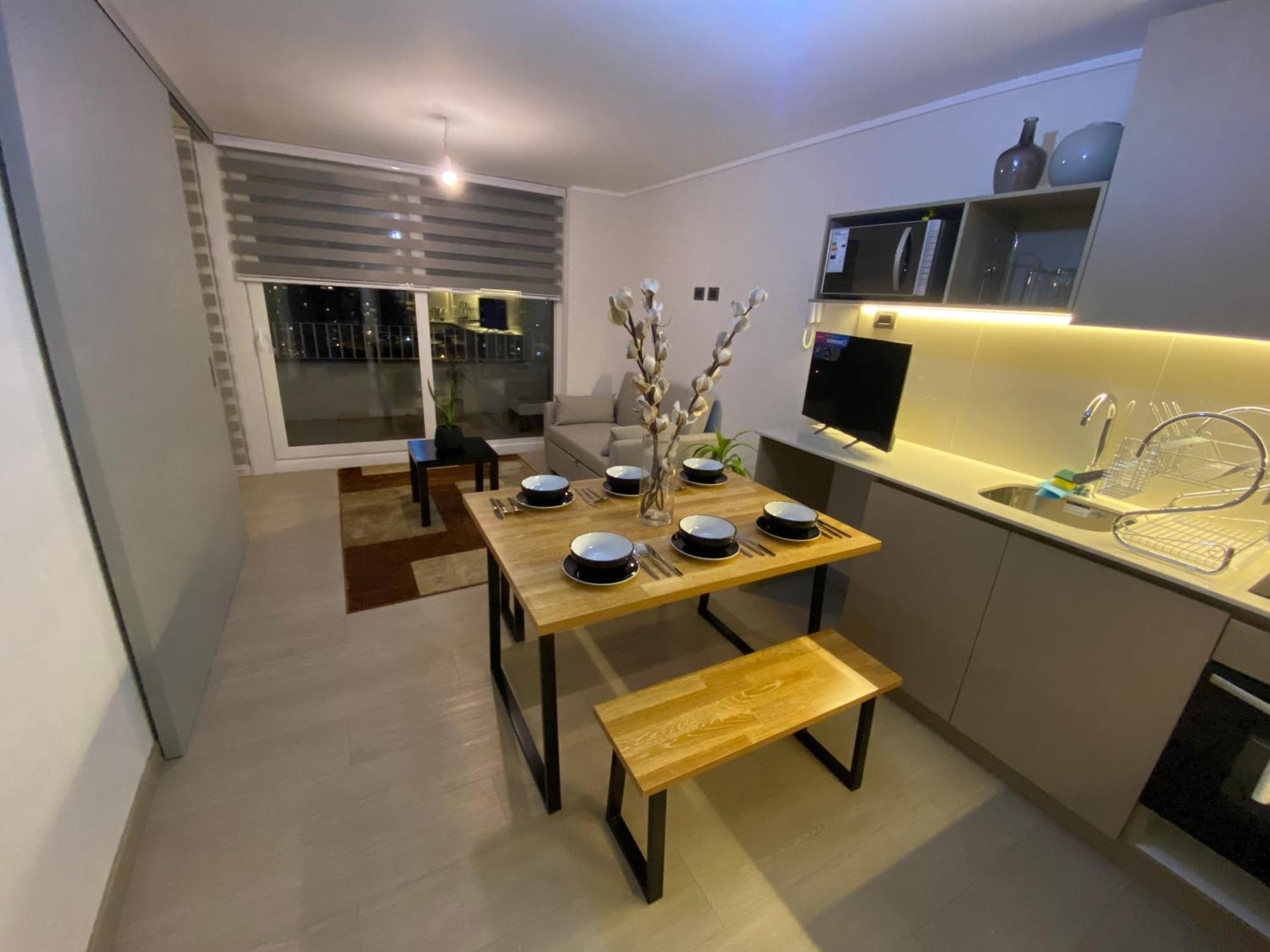 Hermoso Y Moderno Departamento, Nuevo, A Pasos De La Quinta Vergara, Cercano A Mejores Atractivos De Vina Del Mar, Con Maravillosa Vista * Vina del Mar