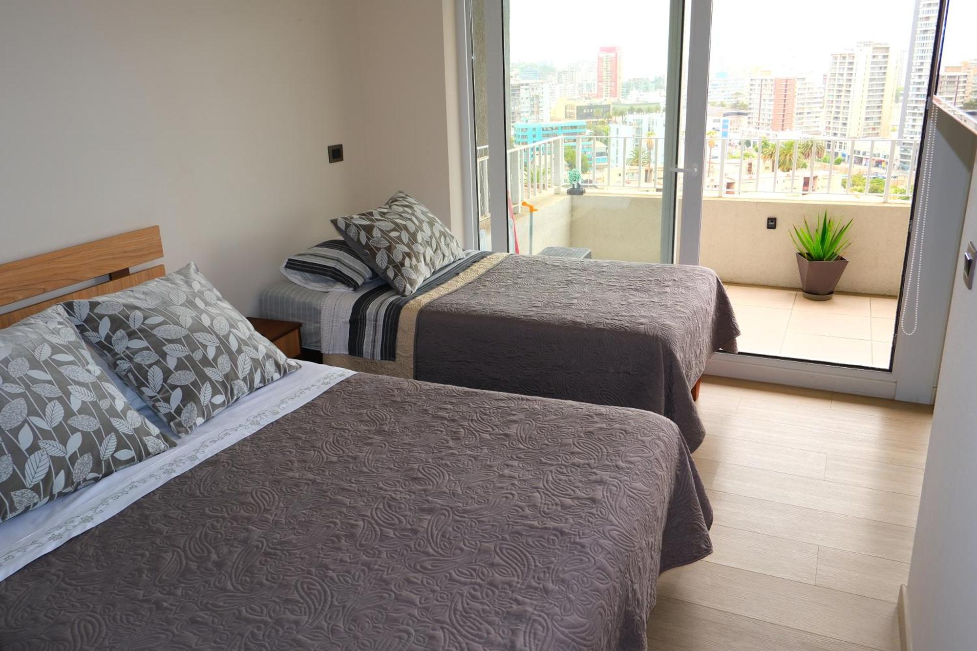 Apartamento Hermoso Y Moderno Departamento, Nuevo, A Pasos De La Quinta Vergara, Cercano A Mejores Atractivos De Vina Del Mar, Con Maravillosa Vista Vina del Mar