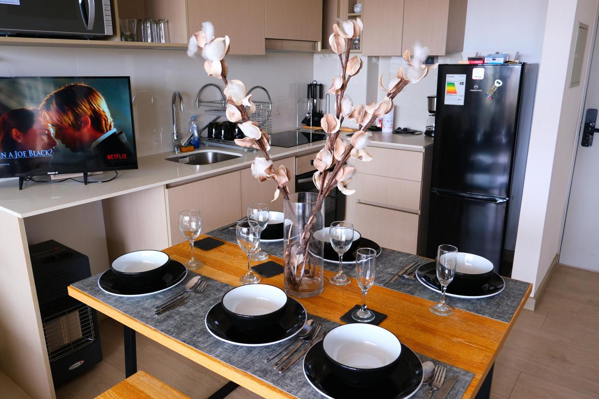 Hermoso Y Moderno Departamento, Nuevo, A Pasos De La Quinta Vergara, Cercano A Mejores Atractivos De Vina Del Mar, Con Maravillosa Vista *